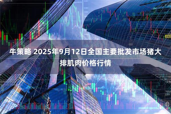 牛策略 2025年9月12日全国主要批发市场猪大排肌肉价格行情